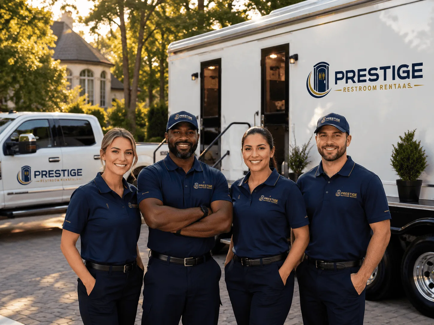 Trusted Luxury Portable Restrooms company in Buckingham, IA